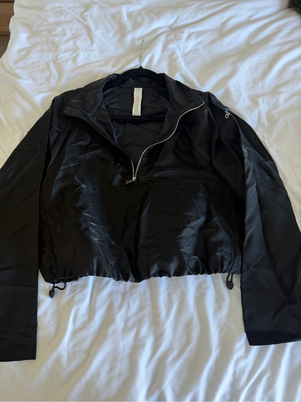 ALO Yoga Black Half-Zip Jacket
